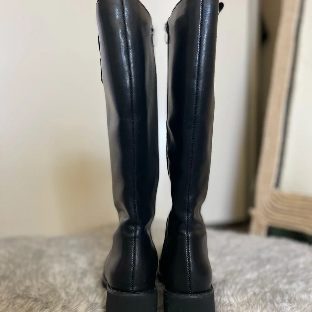 Black tall Rising boots - Picture 3 of 6